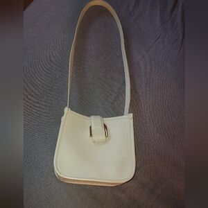 Antik Kraft Elegant Cream Shoulder Bag Crossbody